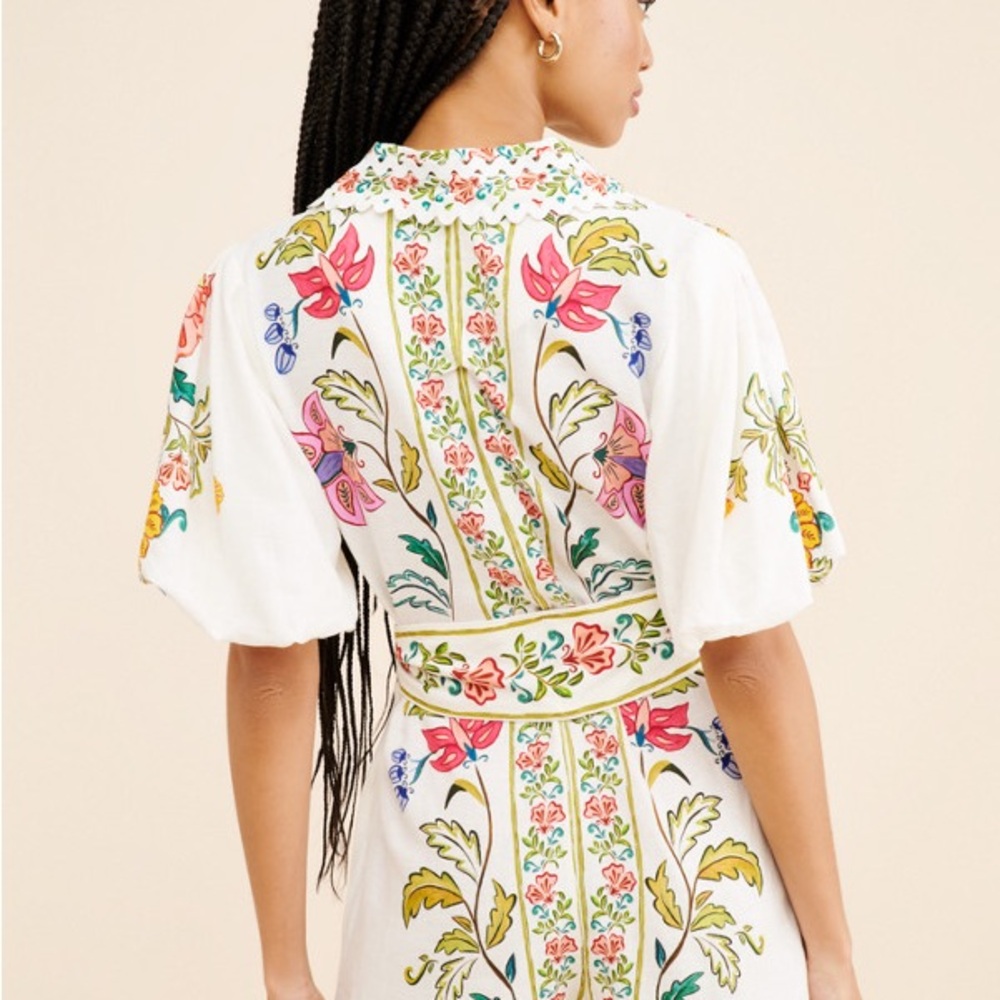 Farm Rio Floral Insects Romper - Picture 2 of 7